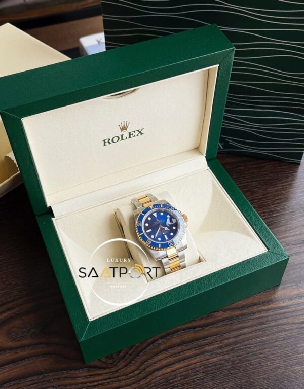 Rolex Submariner 116613LB 18K Altın Kaplama Mavi Kadran Super Clone ETA