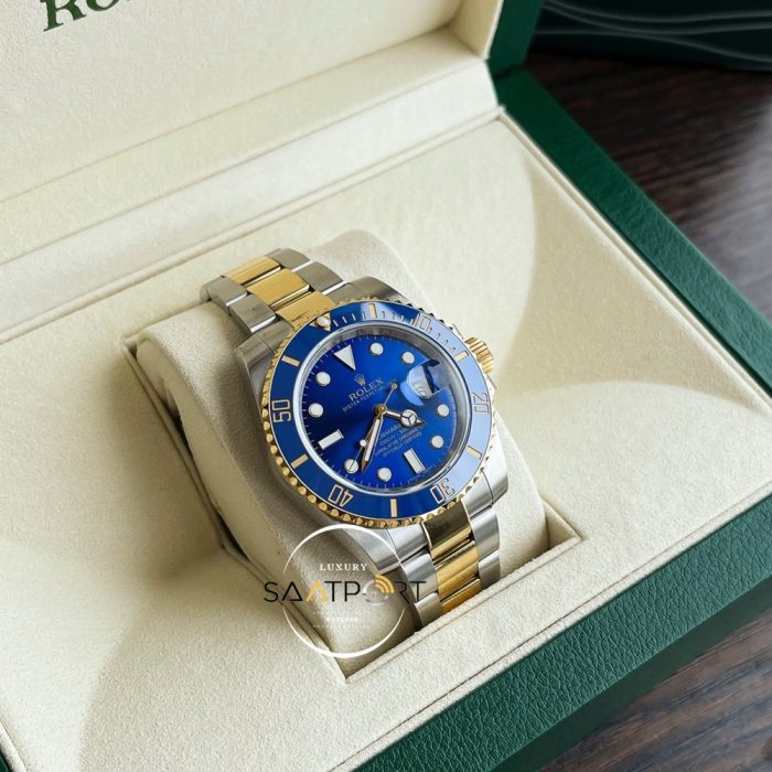 Rolex Submariner 116613LB 18K Altın Kaplama Mavi Kadran Super Clone ETA