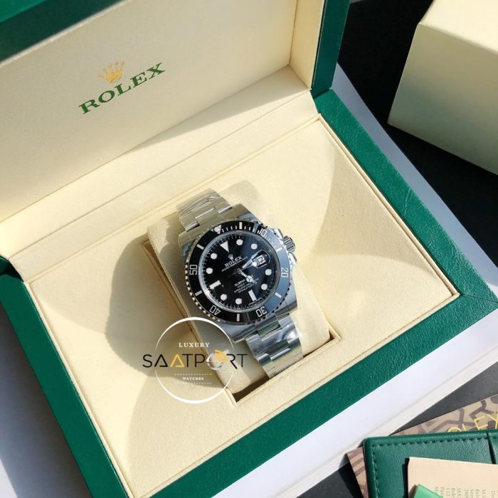 Rolex Submariner 116610LN 904L Siyah Kadran Noob V11 Super Clone ETA