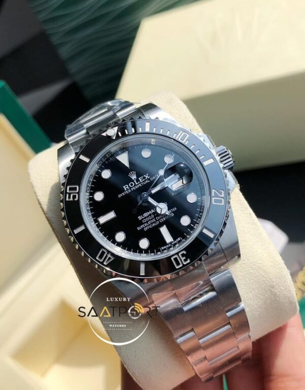 Rolex Submariner 116610LN 904L Siyah Kadran Noob V11 Super Clone ETA