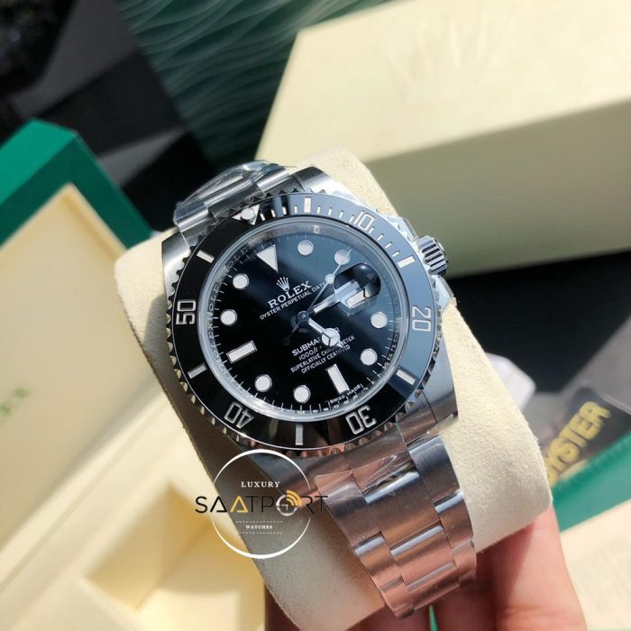 Rolex Submariner 116610LN 904L Siyah Kadran Noob V11 Super Clone ETA