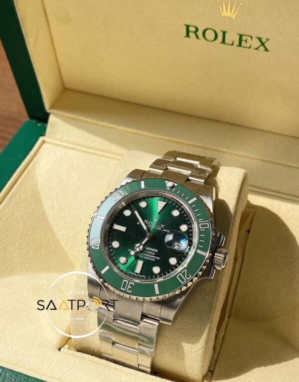 Rolex Submariner 116610LV 904L Yeşil Kadran Hulk Noob V11 Super Clone ETA