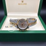 Rolex Cosmograph Daytona 116523 Gri Kadran Gold Bezel Super Clone ETA