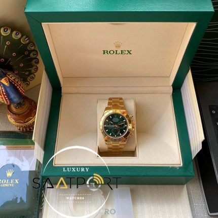 Rolex Cosmograph Daytona 116508LN Yeşil Kadran Super Clone ETA