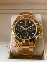 Rolex Cosmograph Daytona 116523 Taşlı Siyah Kadran Super Clone ETA