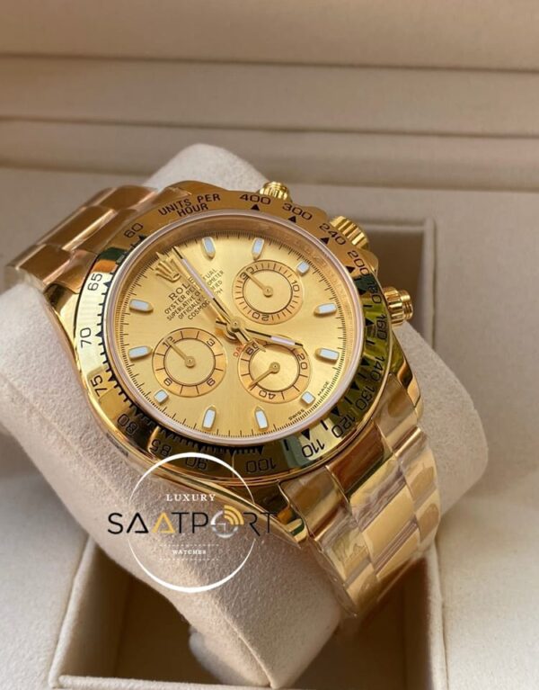 Rolex Cosmograph Daytona 116523 Gold Kadran Super Clone ETA