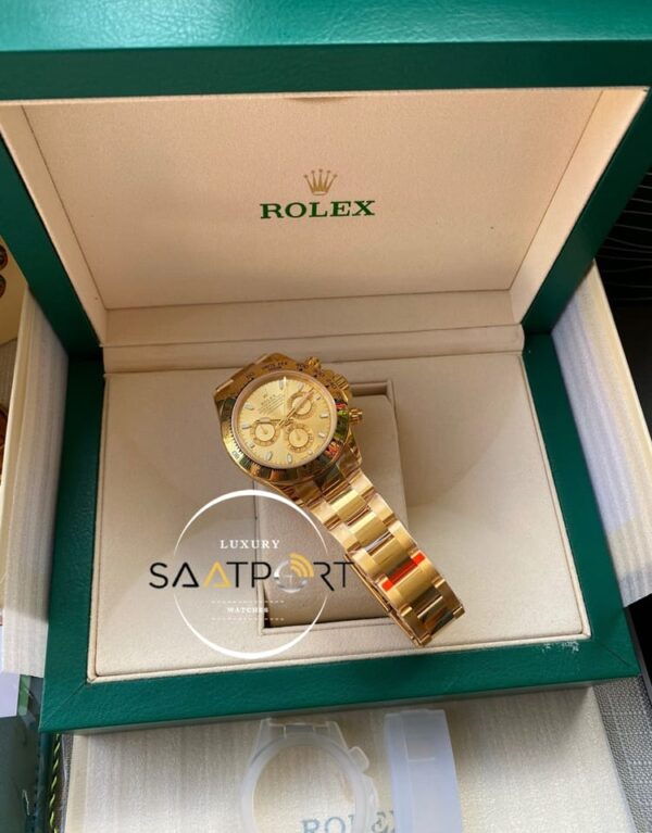 Rolex Cosmograph Daytona 116523 Gold Kadran Super Clone ETA