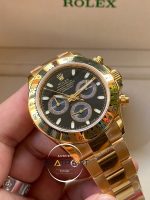 Rolex Cosmograph Daytona 116523 Siyah Kadran Gold Kasa Super Clone ETA