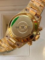 Rolex Cosmograph Daytona 116523 Beyaz Kadran Gold Kasa Super Clone ETA