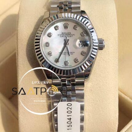 Rolex Datejust Lady 279381 Gri Taşlı Kadran 28mm Super Clone ETA