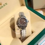 Rolex Datejust 126201 Taşlı Kahverengi Kadran Super Clone ETA