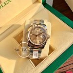 Rolex Datejust 126233 Taşlı Gold Kadran Oyster Super Clone ETA