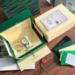 Rolex Datejust 126231 Tırtıklı Gold Bezel Beyaz Kadran Super Clone ETA