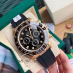 Rolex Cosmograph Daytona Yeni 42mm Taşlı Siyah Kadran Super Clone ETA