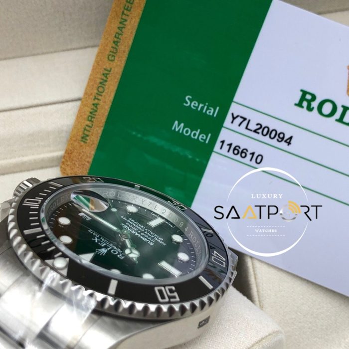 Rolex Submariner 116610LN Siyah Kadran Noob 904L Çelik Super Clone ETA