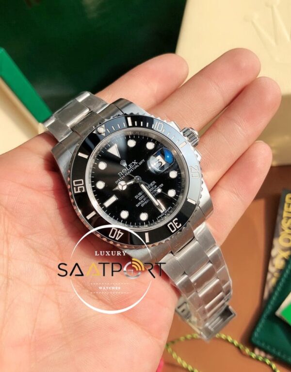 Rolex Submariner 116610LN 904L Siyah Kadran Noob Super Clone ETA