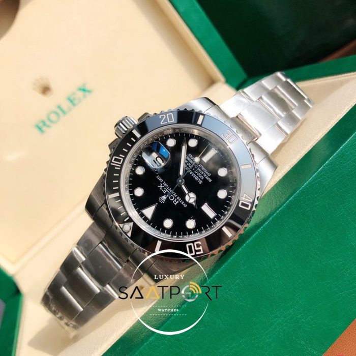 Rolex Submariner 116610LN 904L Siyah Kadran Noob Super Clone ETA