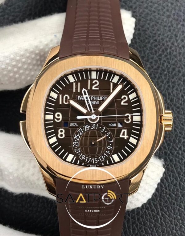 Patek Philippe Aquanaut Travel Time 5164R-001 Rose Gold 18K