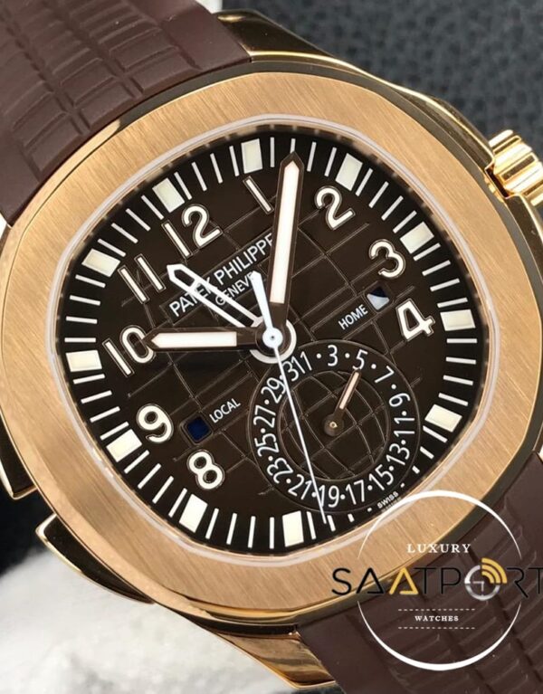 Patek Philippe Aquanaut Travel Time 5164R-001 Rose Gold 18K