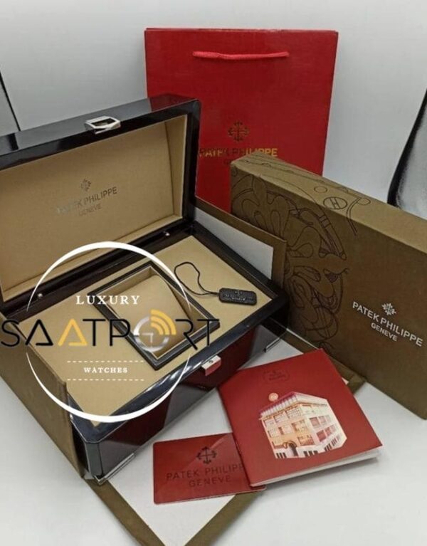 Patek Philippe Ahşap Saat Kutusu Full Set
