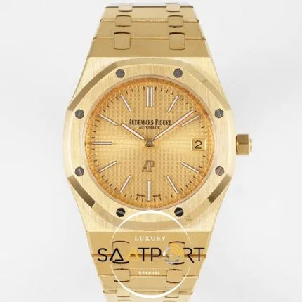 Audemars Piguet 15202 Royal Oak Ultra Thin18K Altın ZF Factory Super Clone ETA