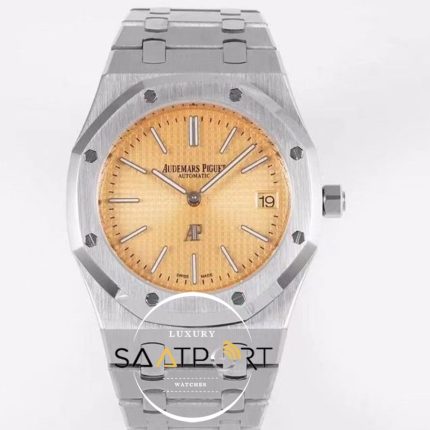 Audemars Piguet 18K Beyaz Altın 15202 Royal Oak Ultra Thin ZF Factory Super Clone ETA