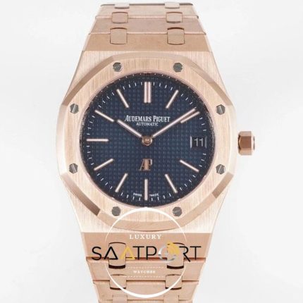 Audemars Piguet 18K Pembe Altın 15202 Royal Oak Ultra Thin ZF Factory Super Clone ETA