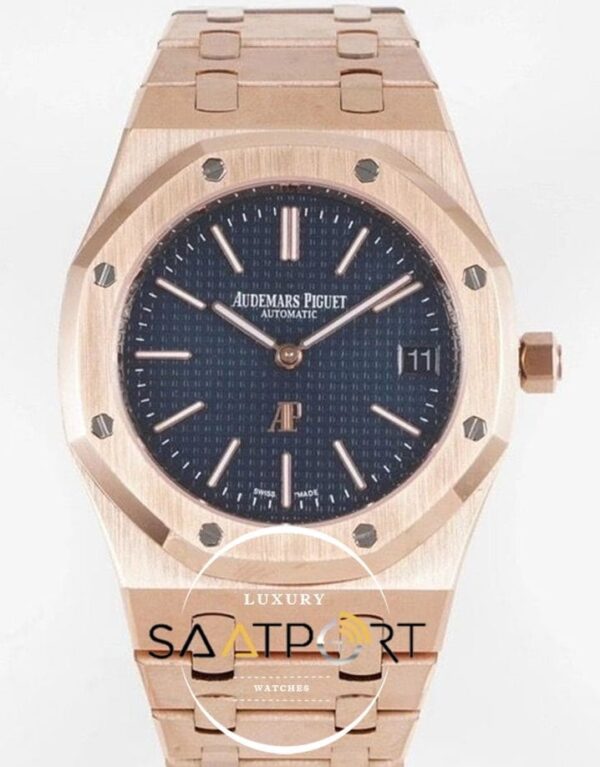 Audemars Piguet 18K Pembe Altın 15202 Royal Oak Ultra Thin ZF Factory Super Clone ETA