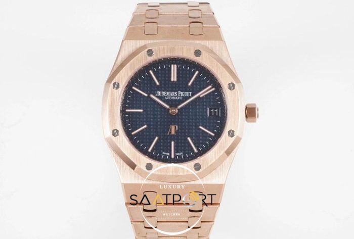 Audemars Piguet 18K Pembe Altın 15202 Royal Oak Ultra Thin ZF Factory Super Clone ETA