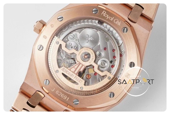 Audemars Piguet 18K Pembe Altın 15202 Royal Oak Ultra Thin ZF Factory Super Clone ETA