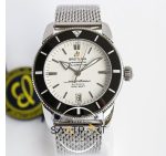 Breitling Superocean Heritage II B20 Otomatik 42mm Siyah Bezel Üzerinde Beyaz Kadran ETA