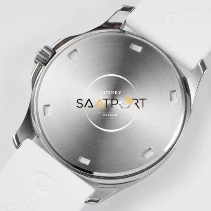 Patek Philippe Taşlı Çelik Bezel Lady Aquanaut Luce Beyaz Kadran