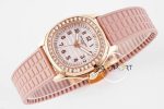 Patek Philippe Aquanaut Luce Haute Joaillerie Ladies 5072R Taşlı Gül Kadran