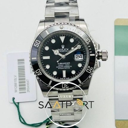 Rolex Submariner 126610LN VS Factory 41mm 3235 Seramik Siyah Bezel Super Clone ETA