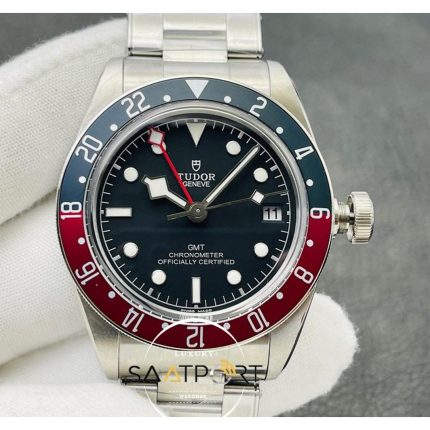 Tudor Heritage Black Bay GMT 79830RB Kırmızı Mavi Bezel Super Clone ETA