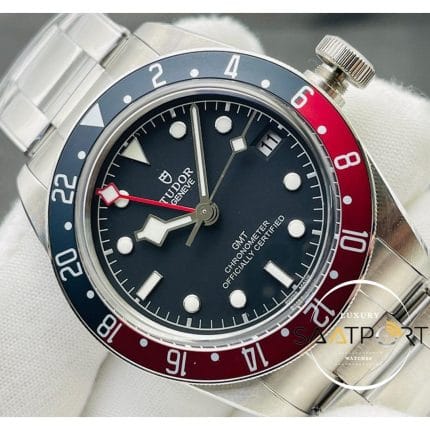Tudor Heritage Black Bay GMT 79830RB Kırmızı Mavi Bezel Super Clone ETA