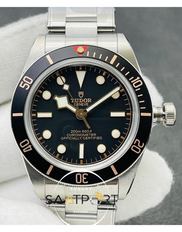 Tudor Heritage Black Bay M79030N Siyah Kadran Siyah Bezel Super Clone ETA