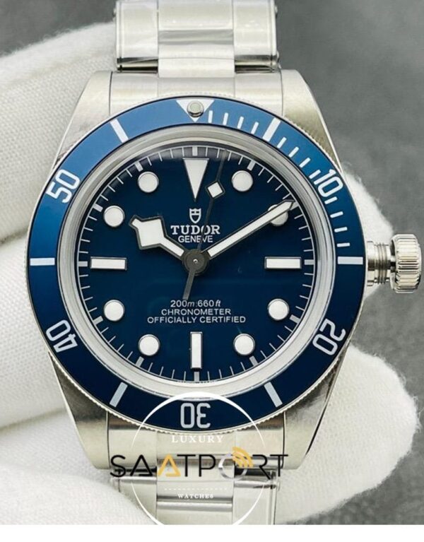 Tudor Heritage Black Bay M79230B Mavi Kadran Mavi Beezel Super Clone ETA