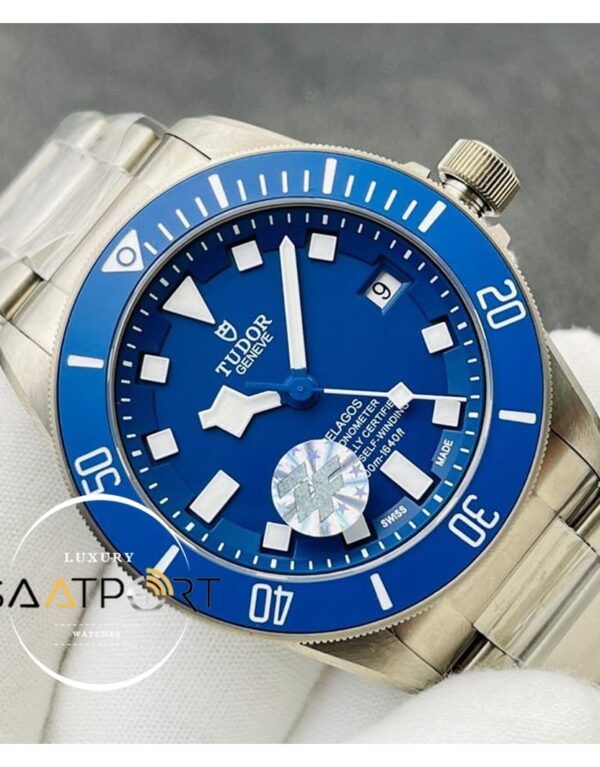 Tudor Pelagos M25600TB Titanyum Kasa Seramik Mavi Bezel Super Clone ETA