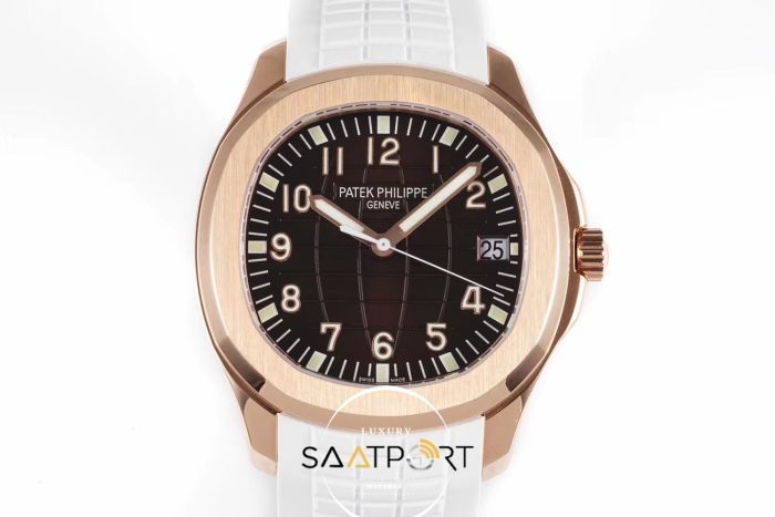 Patek Philippe Aquanaut 5167R Rose Çelik Kasa Siyah Kadran