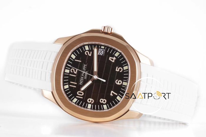 Patek Philippe Aquanaut 5167R Rose Çelik Kasa Siyah Kadran