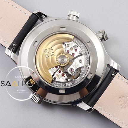 Patek Philippe Calatrava Pilot Travel Time 5524 Mavi Kadran ETA