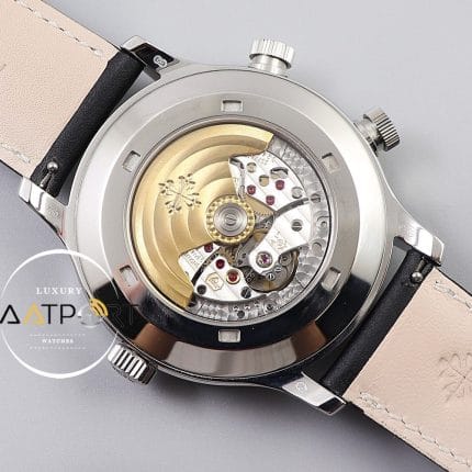 Patek Philippe Calatrava Pilot Travel Time 5524 Siyah Kadran ETA