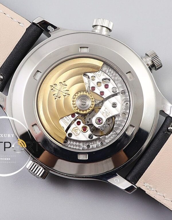 Patek Philippe Calatrava Pilot Travel Time 5524 Siyah Kadran ETA