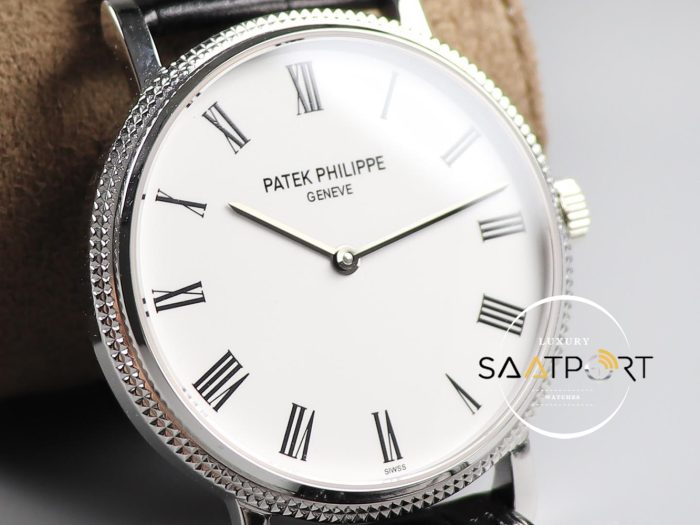 Patek Philippe Calatrava 5120 Romen Rakamlı Beyaz Kadran