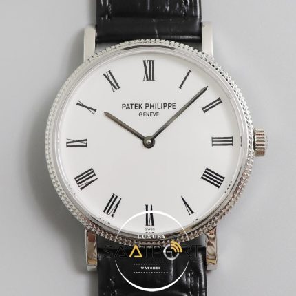 Patek Philippe Calatrava 5120 Romen Rakamlı Beyaz Kadran