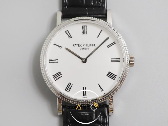 Patek Philippe Calatrava 5120 Romen Rakamlı Beyaz Kadran