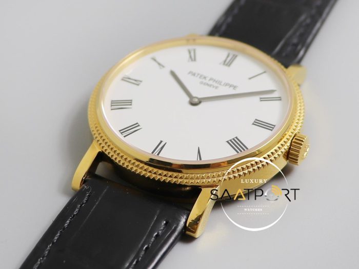 Patek Philippe 5120J Calatrava Romen Rakamlı Beyaz Kadran