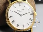 Patek Philippe 5120J Calatrava Romen Rakamlı Beyaz Kadran