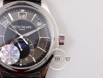 Patek Philippe 5205G Annual Calendar MoonPhase Siyah Gri Kadran